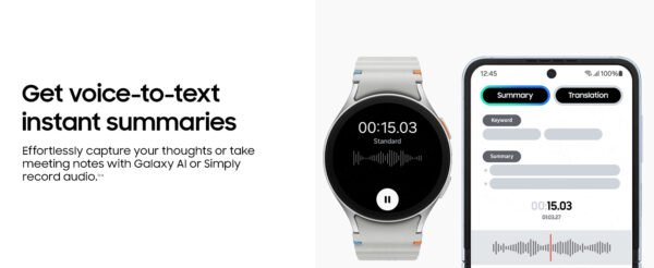 Samsung Galaxy Watch 7 Clone (JS7 44mm) – Affordable Tech Redefined