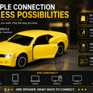 Range Rover Glamour Speaker – HD Bass & Luxury Sound