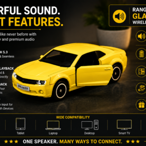 Range Rover Glamour Speaker – HD Bass & Luxury Sound