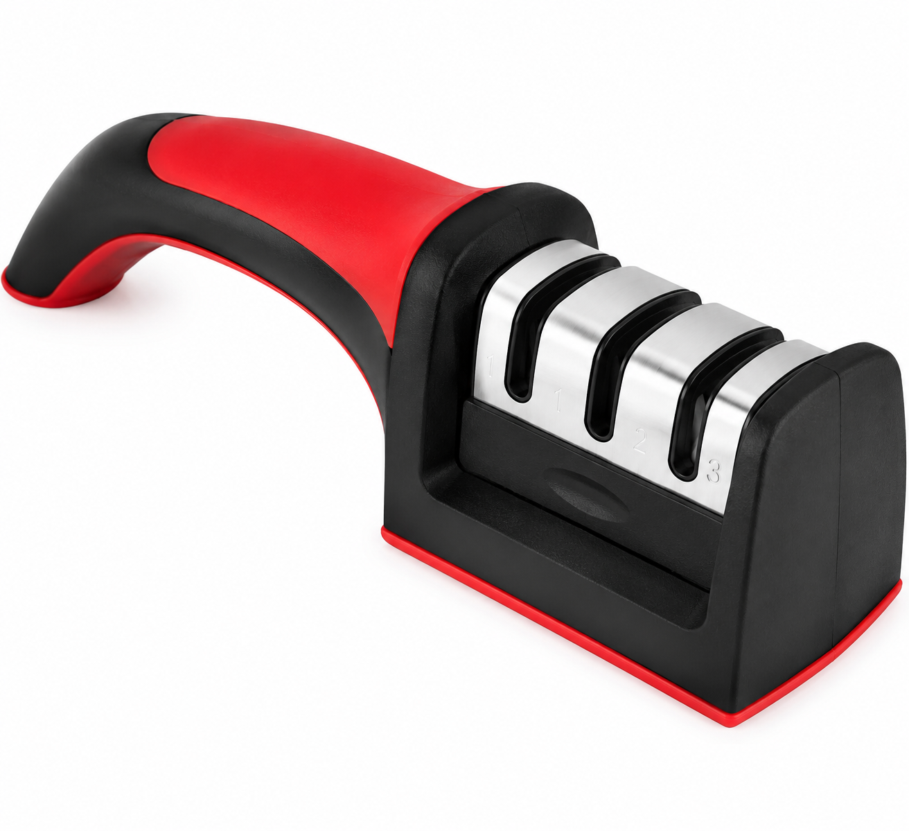 Manual Knife Sharpener – 3 Stage Ceramic & Steel