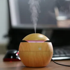 130ml USB Essential Oil Diffuser - Quiet Portable Humidifier