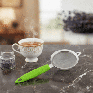 Stainless Steel Fine Mesh Tea & Coffee Strainer | Durable Reusable Filter