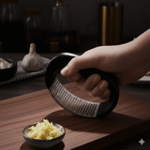 Effortless Garlic Press & Ginger Crusher - Premium Rocker