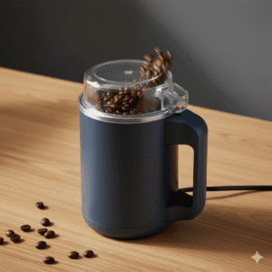 Electric Coffee & Spice Grinder Machine for Home, Fine Powder Maker (300W)