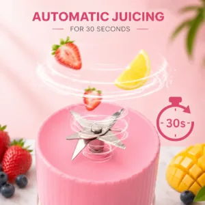 Buy Portable Blender Juicer for Smoothies & Juice 420ml for fresh juice, smoothies and shakes. Compact portable juicer for home, office and travel use.