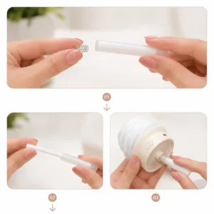 Ice Cream Design LED Air Humidifier for Home & Office