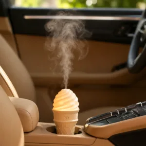 Ice Cream Design LED Air Humidifier for Home & Office