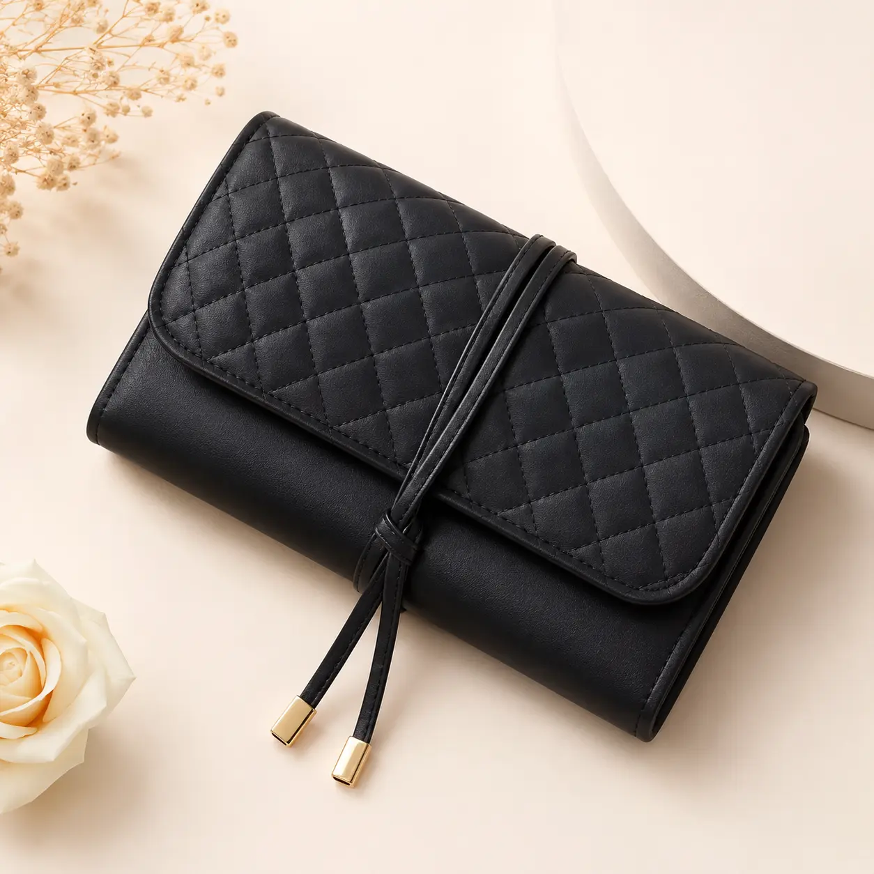 Foldable Makeup Brush Organizer Travel Bag