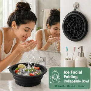 Silicone Ice Face Bowl for Skincare & Facial Massage