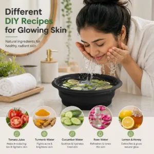 Silicone Ice Face Bowl for Skincare & Facial Massage