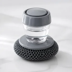 Soap Dispensing Dish Cleaning Brush for Kitchen Use
