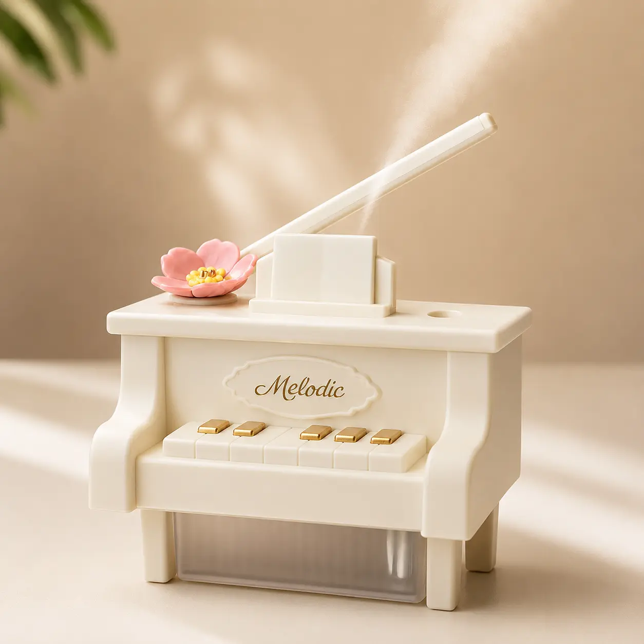 USB Mini Humidifier with Night Light for Bedroom & Office