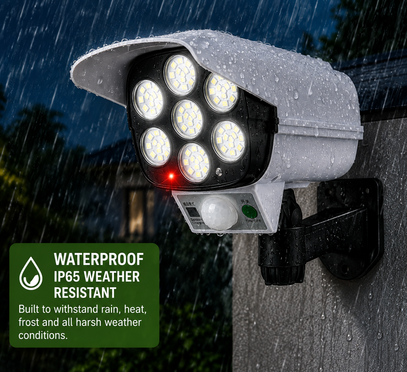 Solar Security Camera Light 77 LED | YSStore