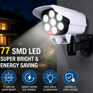 Solar Security Camera Light 77 LED | YSStore