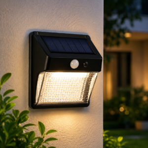 Solar Wall Lamp with Motion Sensor | Outdoor Solar LED Light